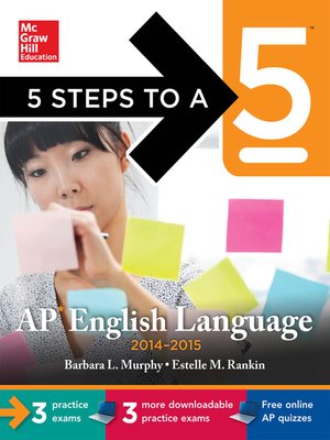cover image of 5 Steps to a 5 AP English Language, 2014-2015 Edition